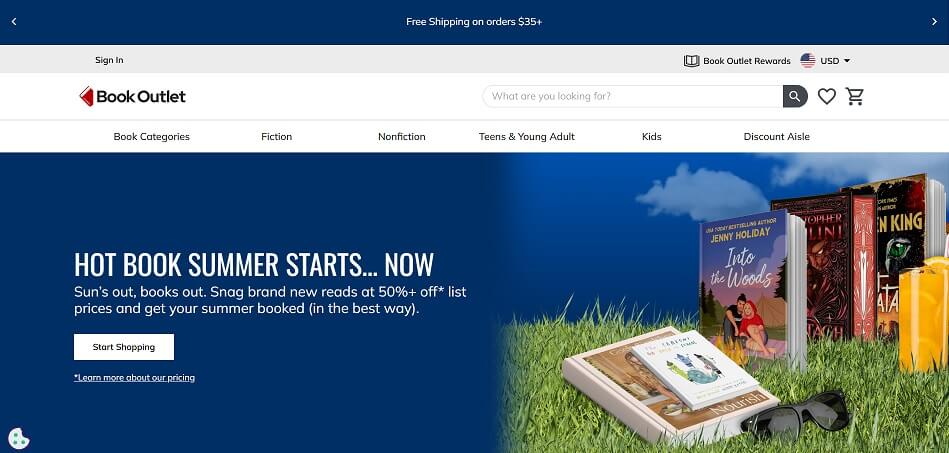 Book-Outlet-eCommerce-Website