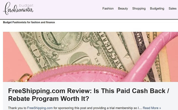 Budget Fashionista Blog