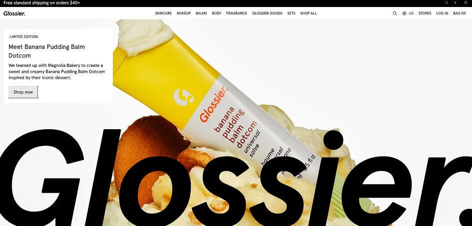 Glossier-eCommerce-Website
