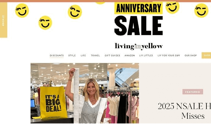 Living In Yellow Blog