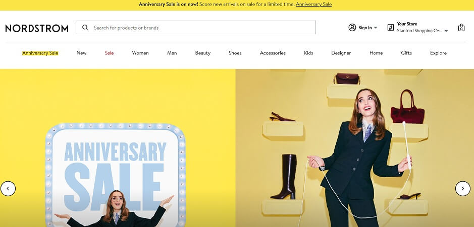 Nordstrom-eCommerce-Website