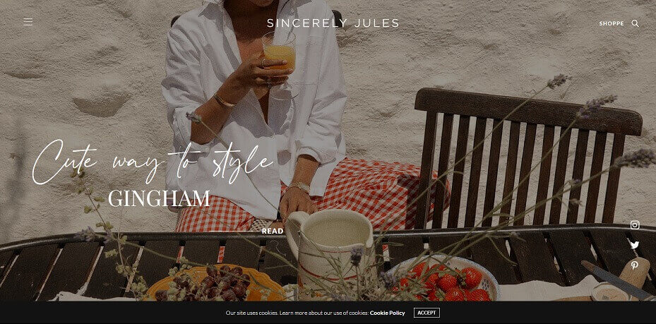 Sincerely Jules Blog