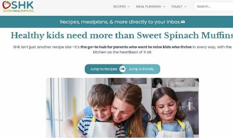 Super Healthy Kids Blog