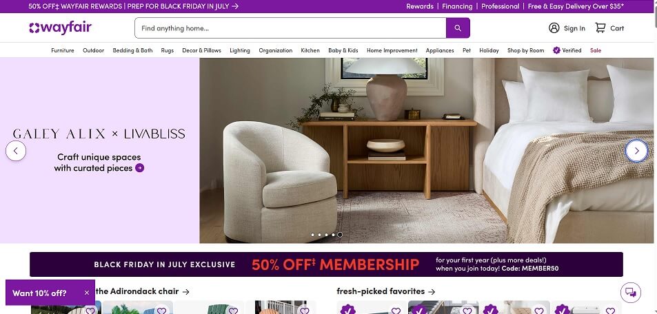 Wayfair-eCommerce-Website